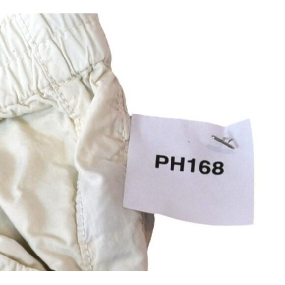 BDG Y2K Cargo Pants Khaki Cream Low-Rise Elastic Waist Wide Leg S - Picture 9 of 9